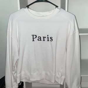 Pacsun cropped sweatshirt